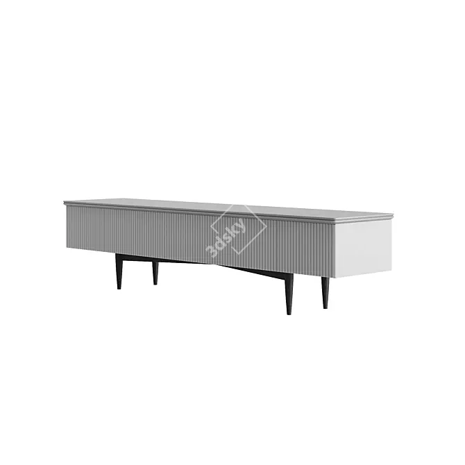 AnimaTech Modern TV Stand 3D model image 3