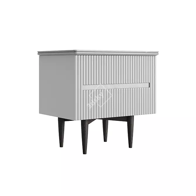 AnimaTech Modern TV Stand 3D model image 5