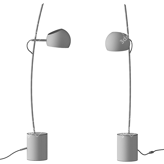 Minimalist Fenta Table Lamp 3D model image 2