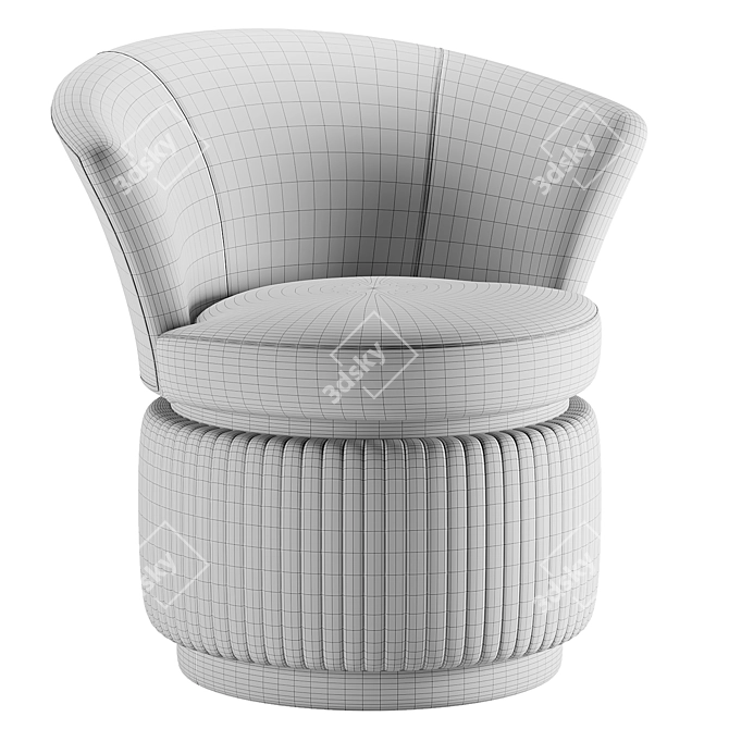 Elegant Chairs PLATINO For Export 3D model image 6