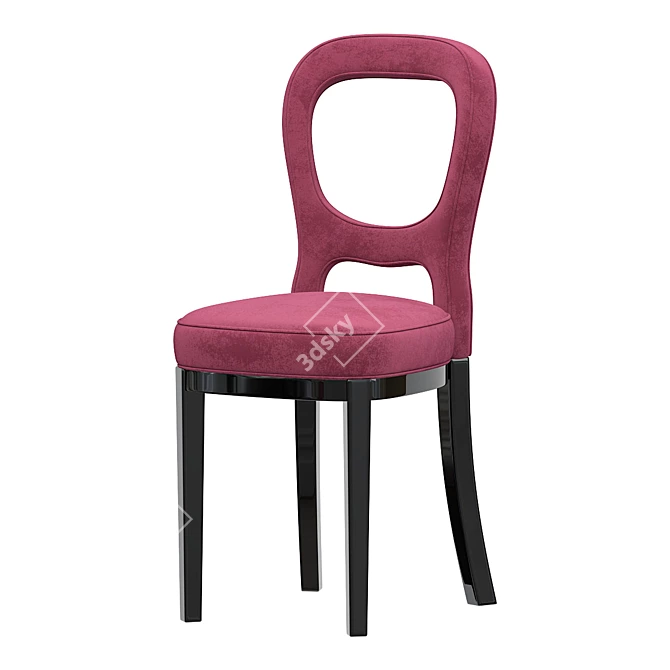 Elegant Gilda BI Chair 3D model image 1