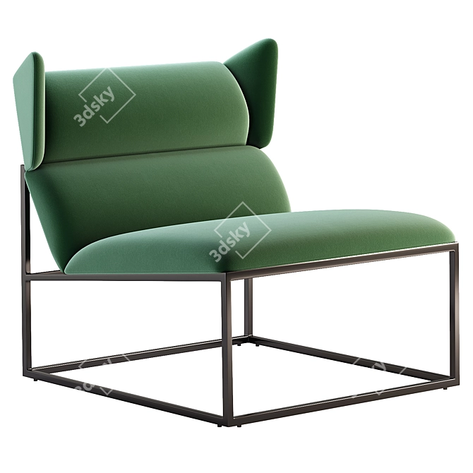 Italian Armchairs Biba Salotti Home 3D model image 2