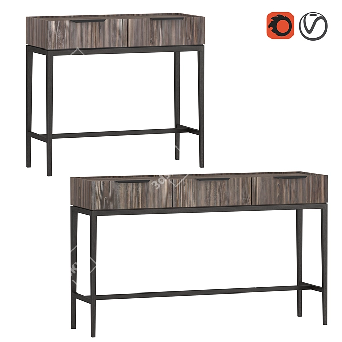 Esperia Console Collection by Dantone Home 3D model image 1