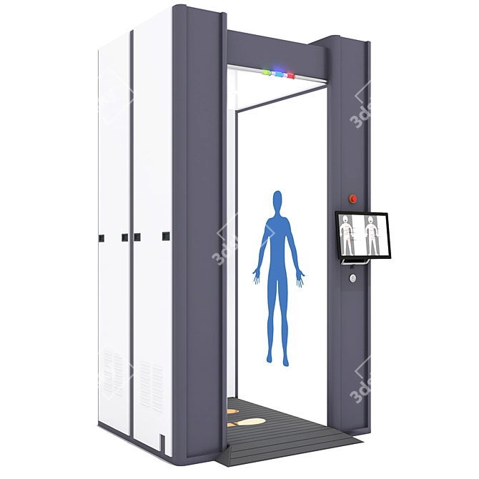 Advanced Body Inspection System 3D model image 2