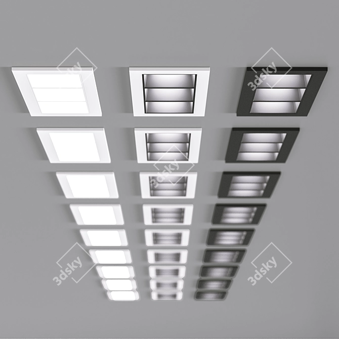 Ceiling Light Kit, FALDI & ARKOSLIGHT 3D model image 2