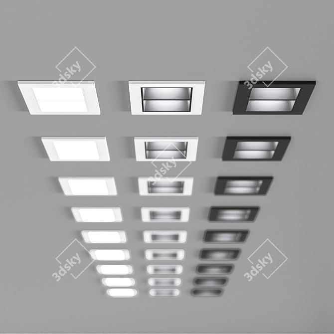 Ceiling Light Kit, FALDI & ARKOSLIGHT 3D model image 3