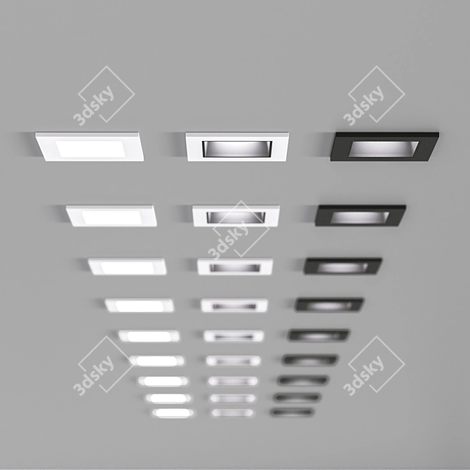 Ceiling Light Kit, FALDI & ARKOSLIGHT 3D model image 4