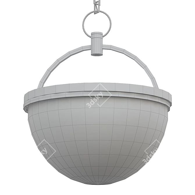 Hudson Valley Elegant Malloy Lantern 3D model image 2