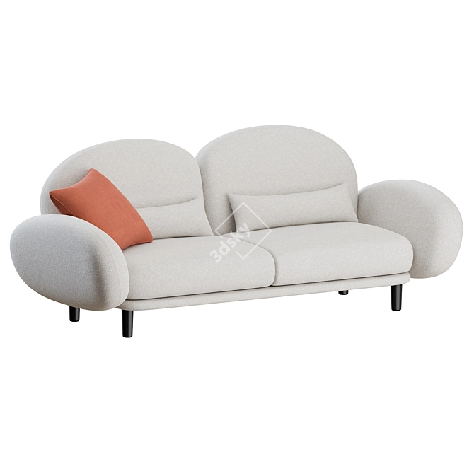 Luxury Presage Sofa by Roche Bobois 3D model image 4