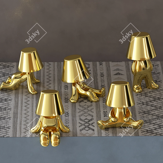 Modern ELF Lamp Kit 3D 3D model image 3