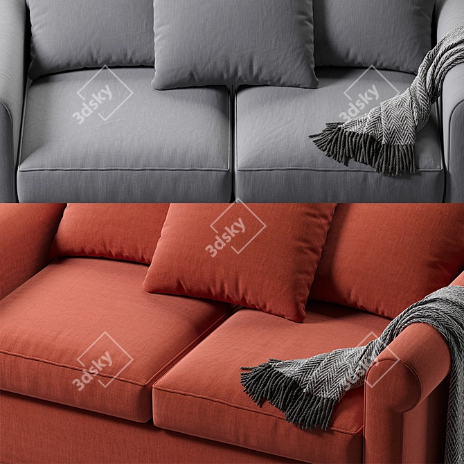 IKEA HARLANDA Sofa 3D Model 3D model image 6