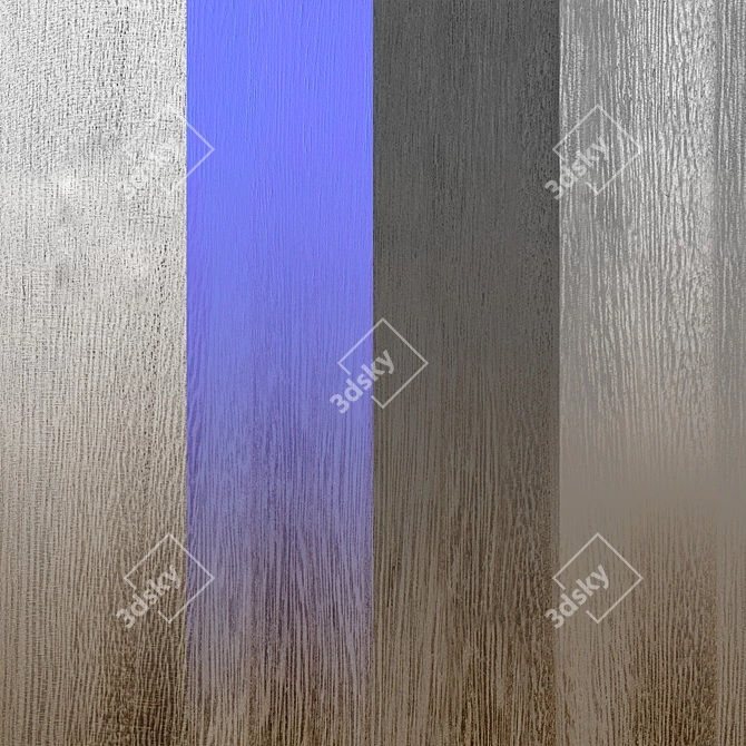 Seamless Wood Texture Set 3D model image 2