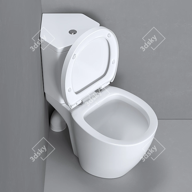 Corner Toilet Ideal Standard 3D model image 3