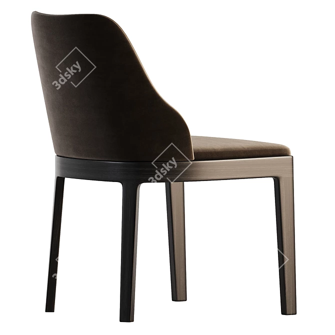 Modern Elegant CHELSEA Chair 3D model image 5