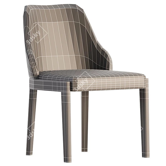 Modern Elegant CHELSEA Chair 3D model image 6