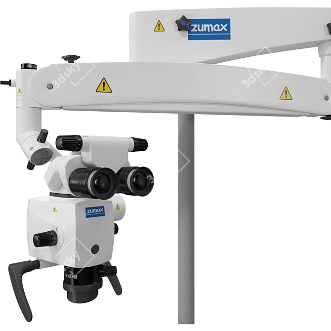 Advanced Surgical Microscope OMS2350 3D model image 4