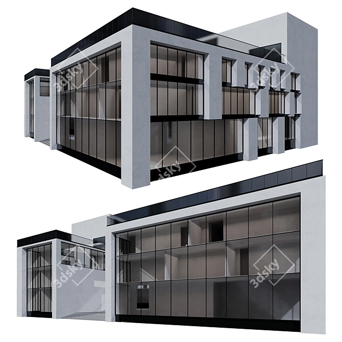 Architectural Building Elements 3D Model 3D model image 4