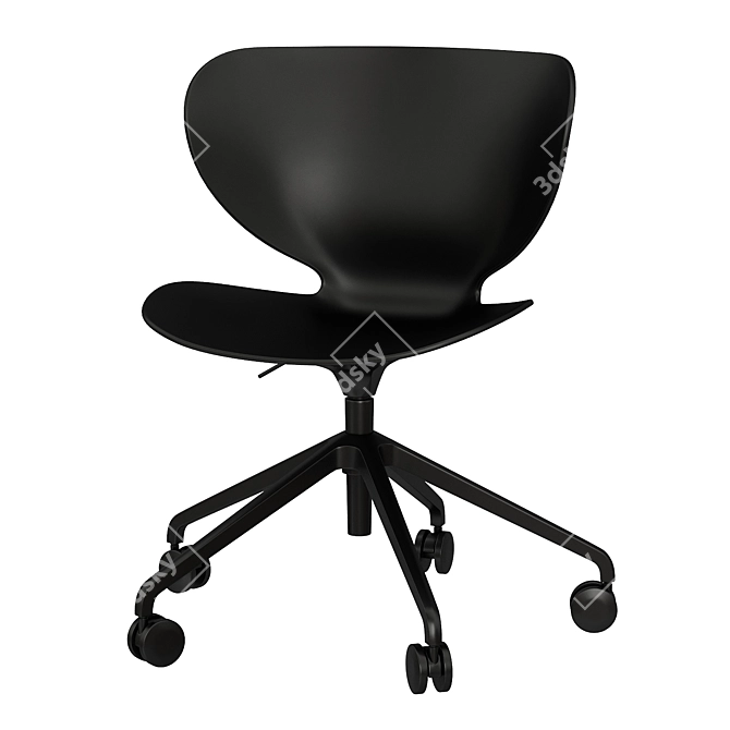 Adjustable BoConcept Hamilton Chair 3D model image 1