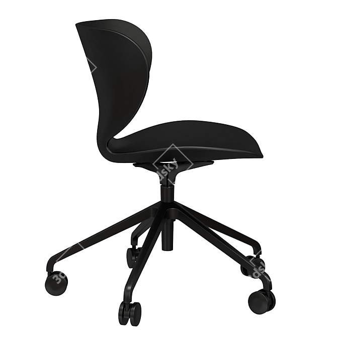 Adjustable BoConcept Hamilton Chair 3D model image 3