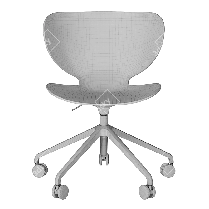 Adjustable BoConcept Hamilton Chair 3D model image 4