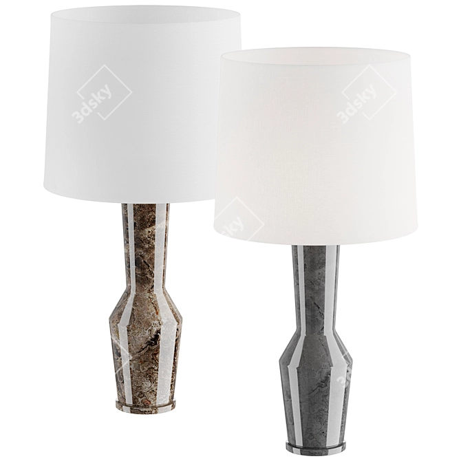 Visual Comfort Alta Table Lamp 3D model image 1