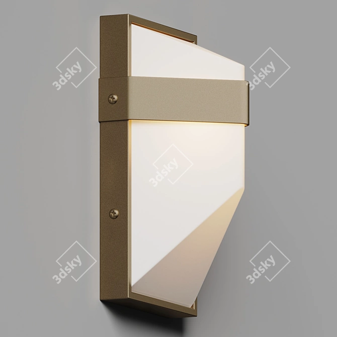  Woven Elegance LED Wall Sconce 3D model image 3