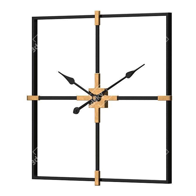 Modern Wall Clock Set by Object Desire 3D model image 3