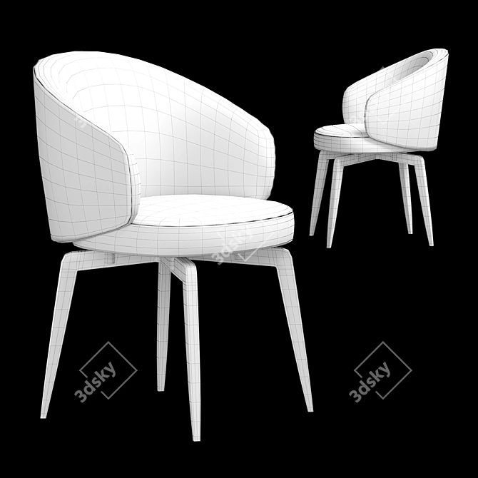 Modern Lema Bea Chair 2015 3D model image 3