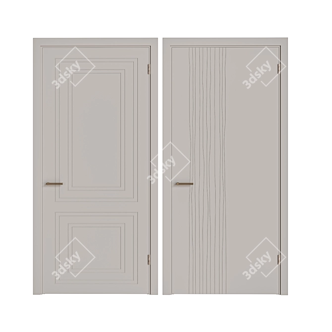 Sofia Phantom Door Set6 3D model image 1