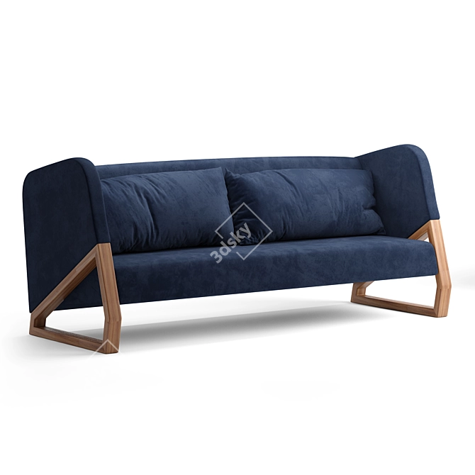 MELYO Zgrab 3-Seater Sofa 3D model image 3