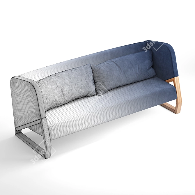 MELYO Zgrab 3-Seater Sofa 3D model image 5