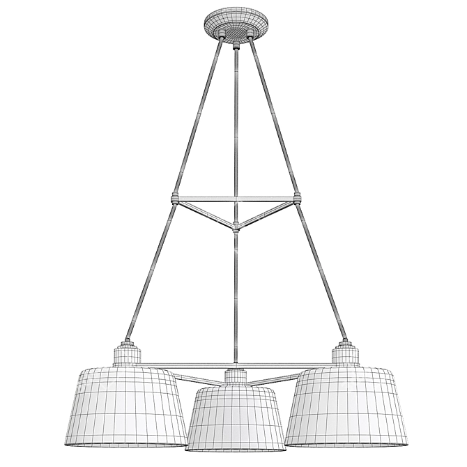 Troy Audiophile Chandelier 2013 3D model image 2