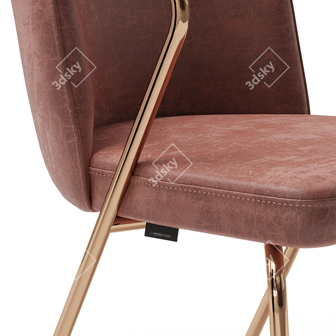 Vienna Metal Chair by ENZA HOME 3D model image 5