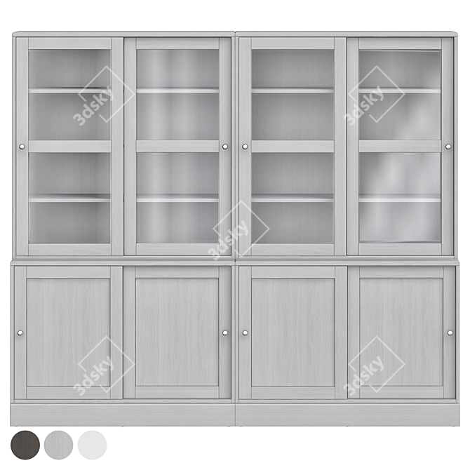 HAVSTA Sliding Glass Door Storage 3D model image 1