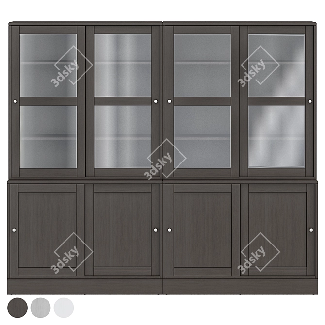 HAVSTA Sliding Glass Door Storage 3D model image 3