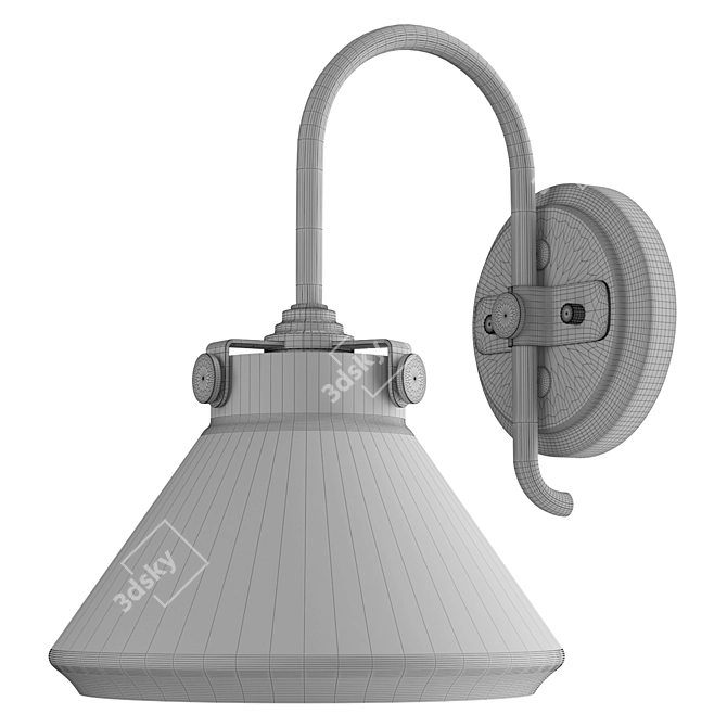 Hinkley Congress Wall Sconce Set 3D model image 3