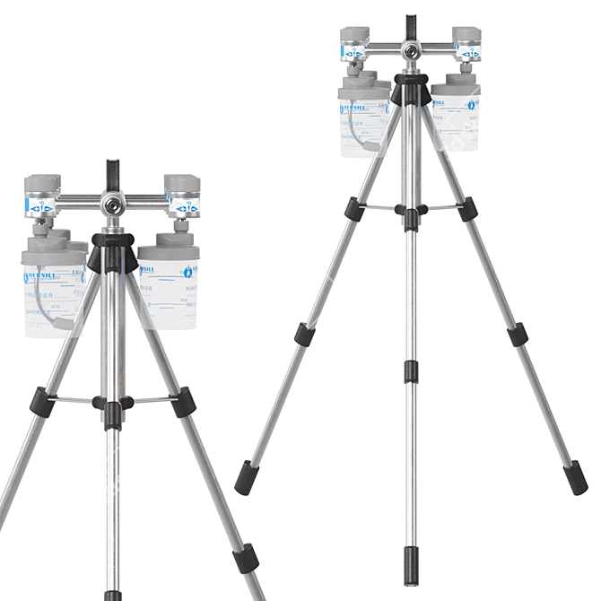 Modern Quadro Oxygen Distributor P-300 3D model image 1