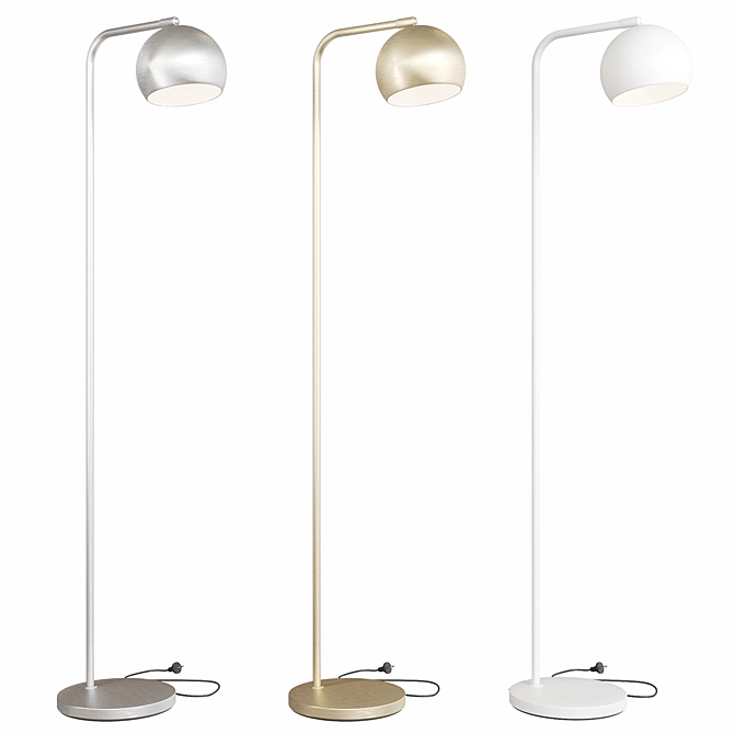 Adjustable Soft Light Lamp 3D model image 1