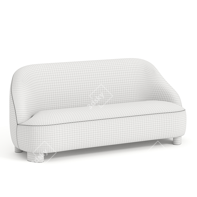 Modern Margas_LC1 Sofa Design 3D model image 3