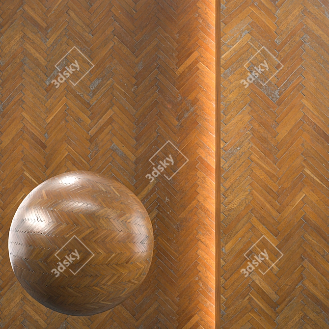 Seamless Wood Texture Pack 3D model image 1