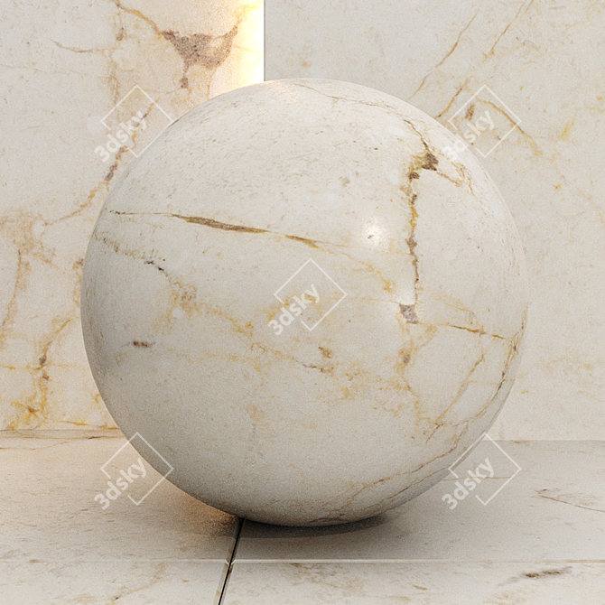 PBR Marble Texture Pack 3D model image 2