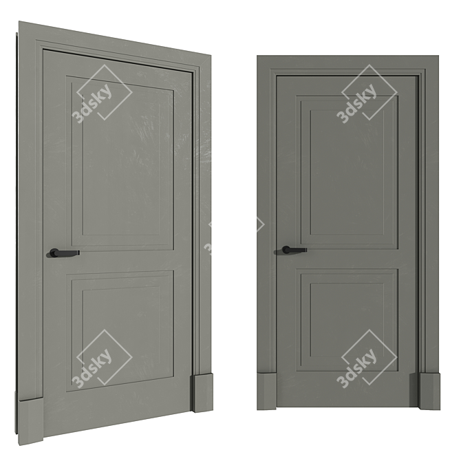 Avenue Internal Door by Lualdi 3D model image 7