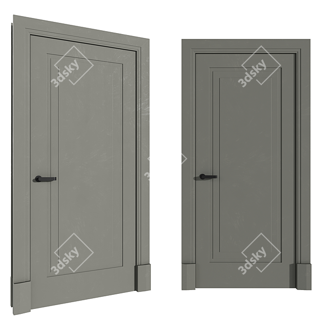 Avenue Internal Door by Lualdi 3D model image 8