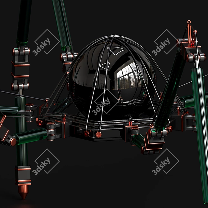 Arachno Mechanoid Engage 3D model image 2