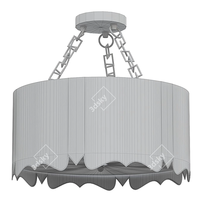 Grebekovaa Ceiling Lamp Fixture 3D model image 2