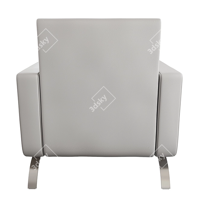 Modern Classic Fly Armchair 3D model image 4