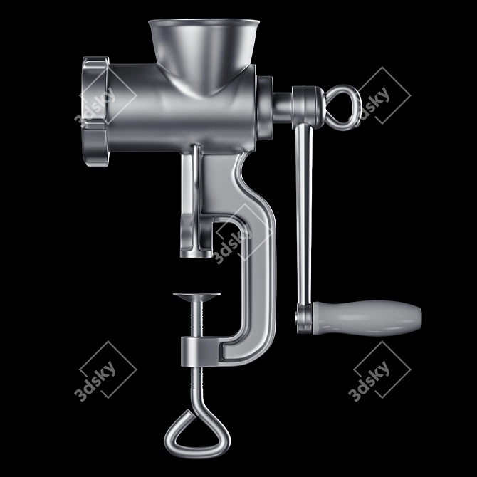 Manual Meat Grinder 3D model image 2