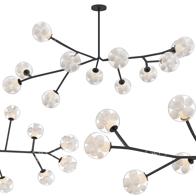  Modern Pendant Light Fixture 3D model image 1