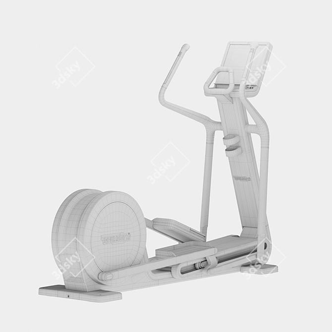 Artis Synchro Elliptical Trainer 3D model image 6