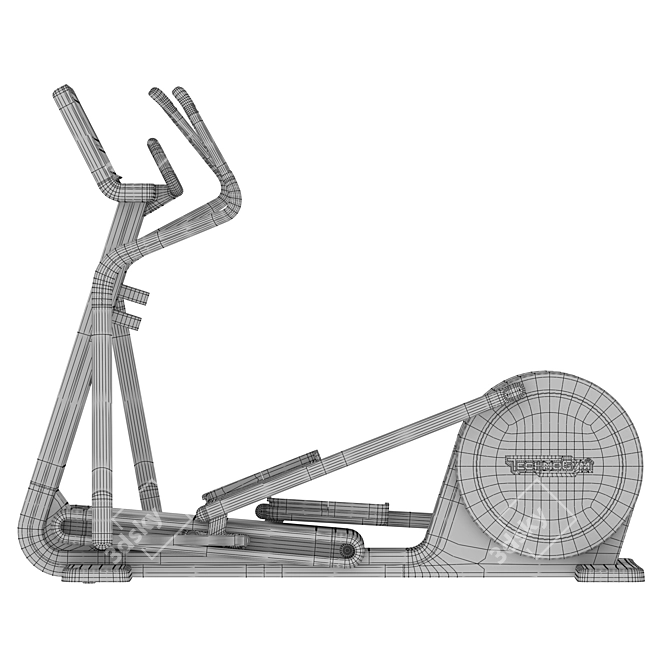 Artis Synchro Elliptical Trainer 3D model image 17